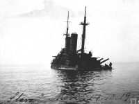 17 октября 1917 года. Линейный корабль российского флота Слава