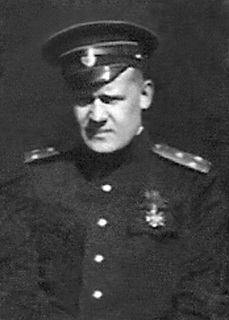 1910-luvun alussa. Yliluutnantti Antoni Nikolajevitš von Essen