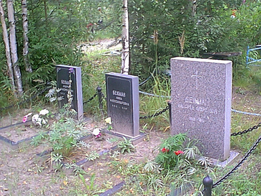 Могилы на кладбище Бесовец. © Andrew Heninen. 15.08.2005
